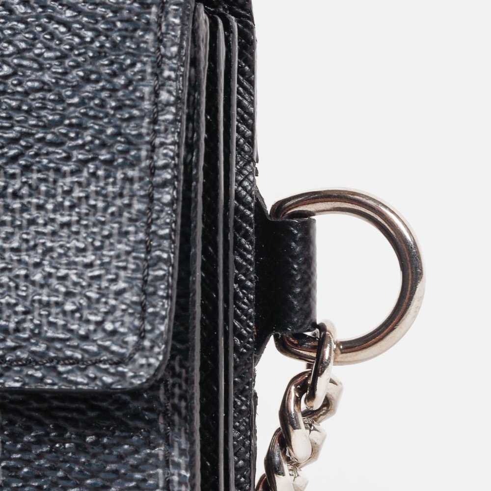 Louis Vuitton Damier Graphite Chain Wallet - Picture 8 of 12